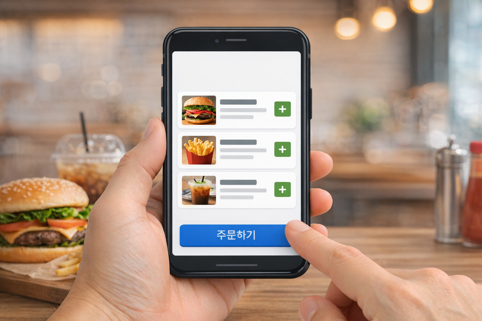 QR 주문 미리보기